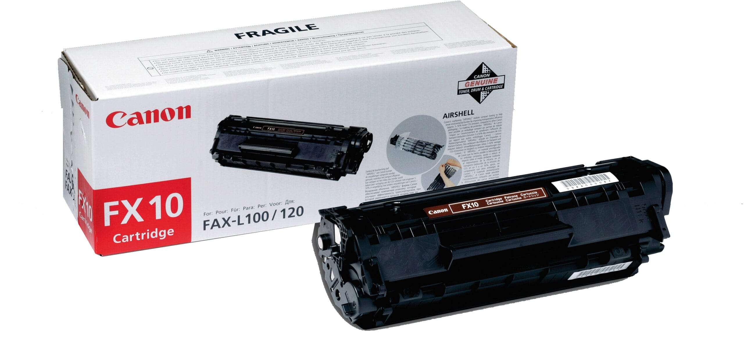 CANON-0263B002-4960999270616 CANON Toner-Modul FX-10 schwarz 0263B002 Fax L 100/120 2000 Seiten – Hochwertig & günstig bei ShopDeca