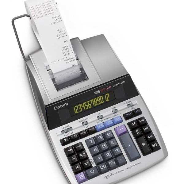 CANON Tischrechner MP1211-LTSC 2496B001 12-stellig silber