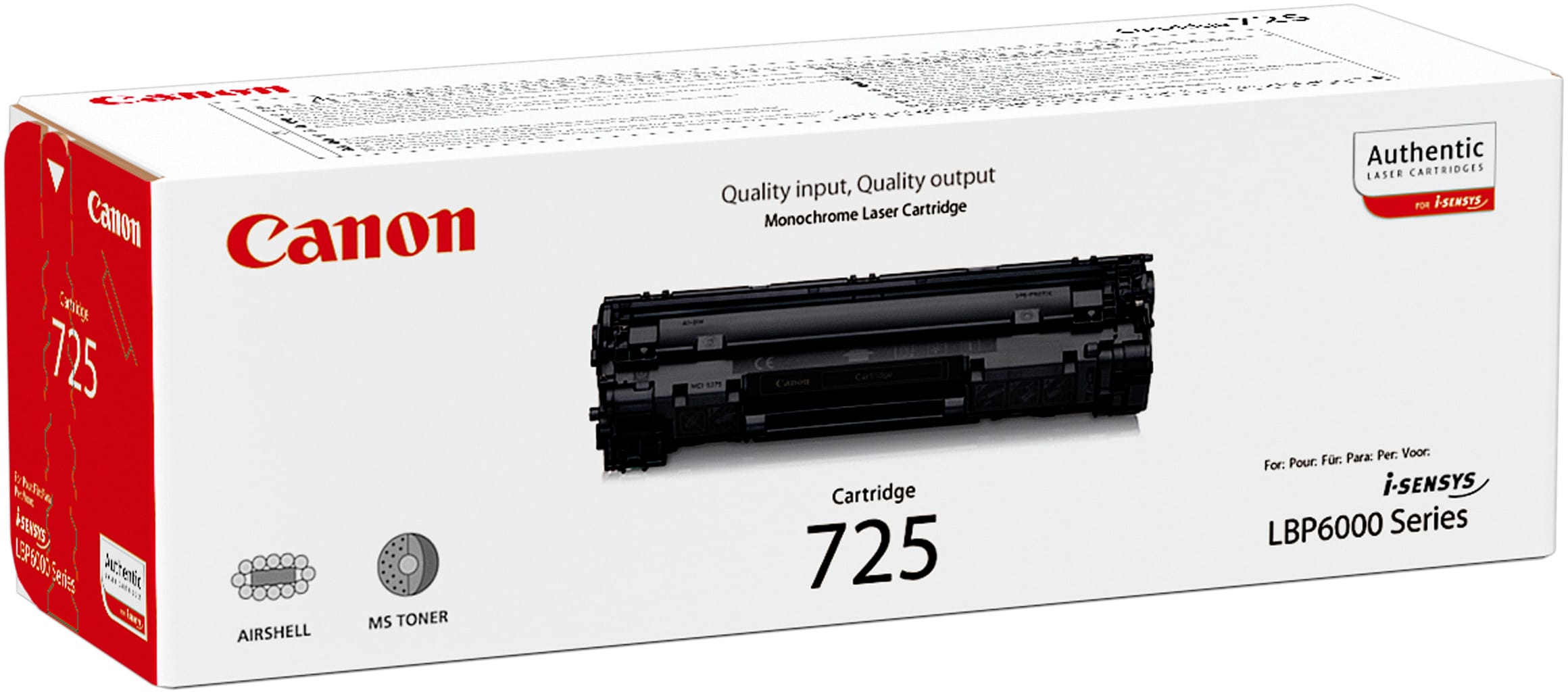 CANON-3484B002-4960999665115 CANON Toner-Modul 725 schwarz 3484B002 LBP 6000 1600 Seiten – Hochwertig & günstig bei ShopDeca