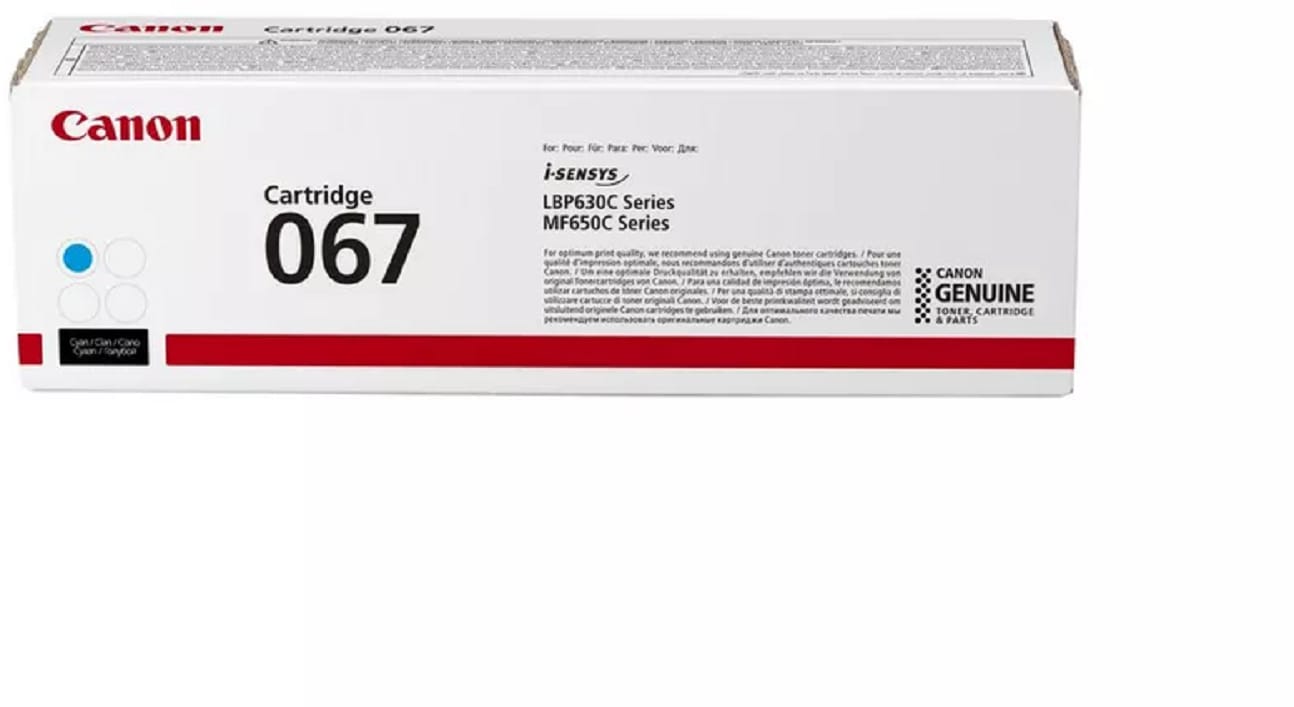 CANON-5101C002-4549292187533 CANON Toner-Modul 067 cyan 5101C002 LBP631Cw/633Cdw 1250 Seiten – Hochwertig & günstig bei ShopDeca