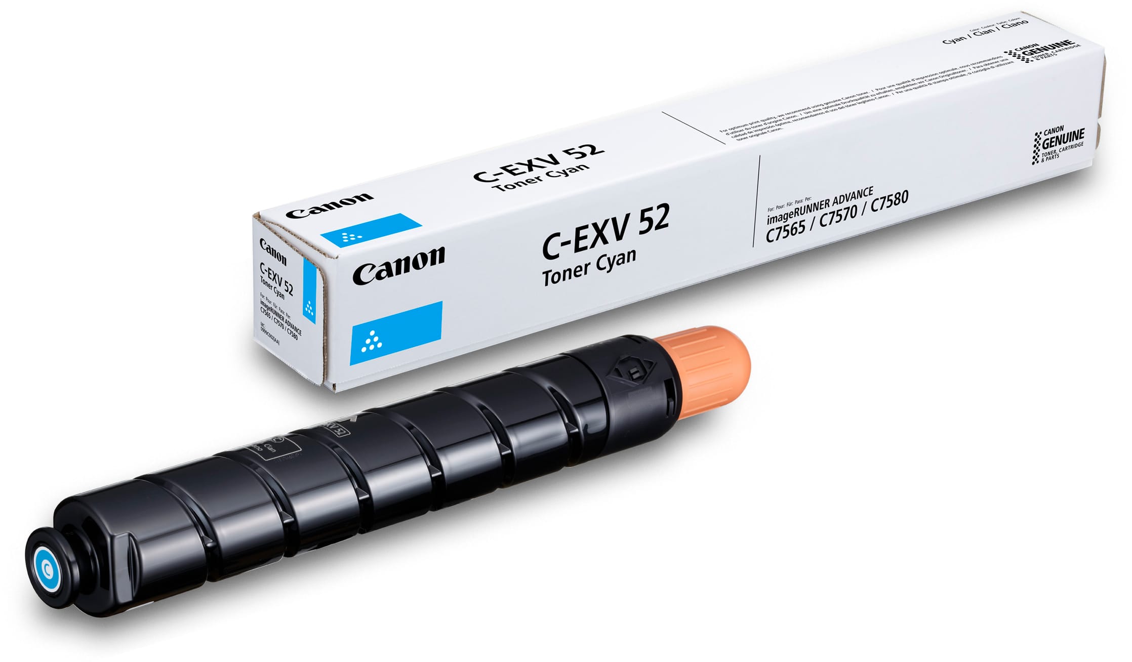 CANON-C-EXV52CY-4549292053104 CANON Toner cyan C-EXV52CY IR C7565i 66'500 Seiten – Bild 1