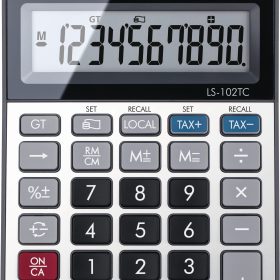 CANON Tischrechner CALS102TC 10-stellig, Solar