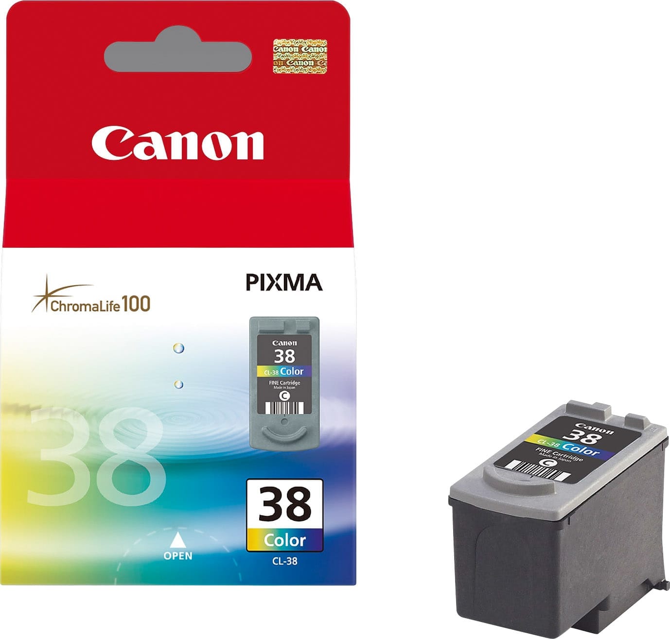 CANON-CL-38-4960999454054 CANON Druckkopf color CL-38 PIXMA iP 2500 3x3ml – Hochwertig & günstig bei ShopDeca