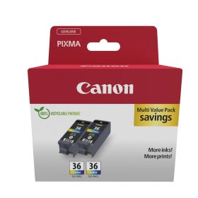 CANON Twin Pack Tinte color CLI-36 TWIN PIXMA iP100 2x12ml
