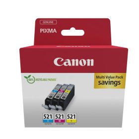 CANON Multipack Tinte CMY CLI-521Pack PIXMA IP 3600 3x9ml