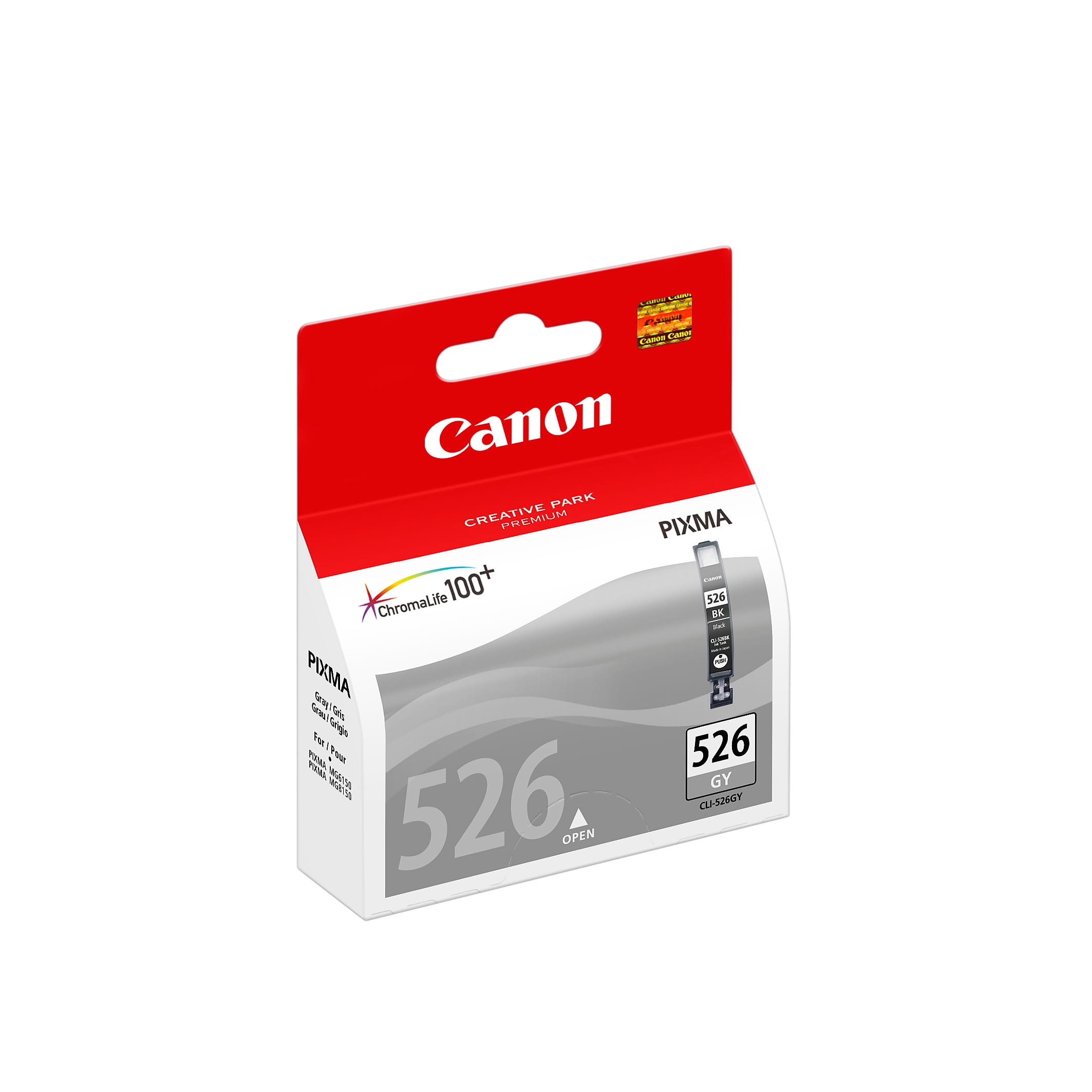 CANON-CLI-526GY-4960999672151 CANON Tintenpatrone grey CLI-526GY PIXMA MG 6150 9ml – Hochwertig & günstig bei ShopDeca