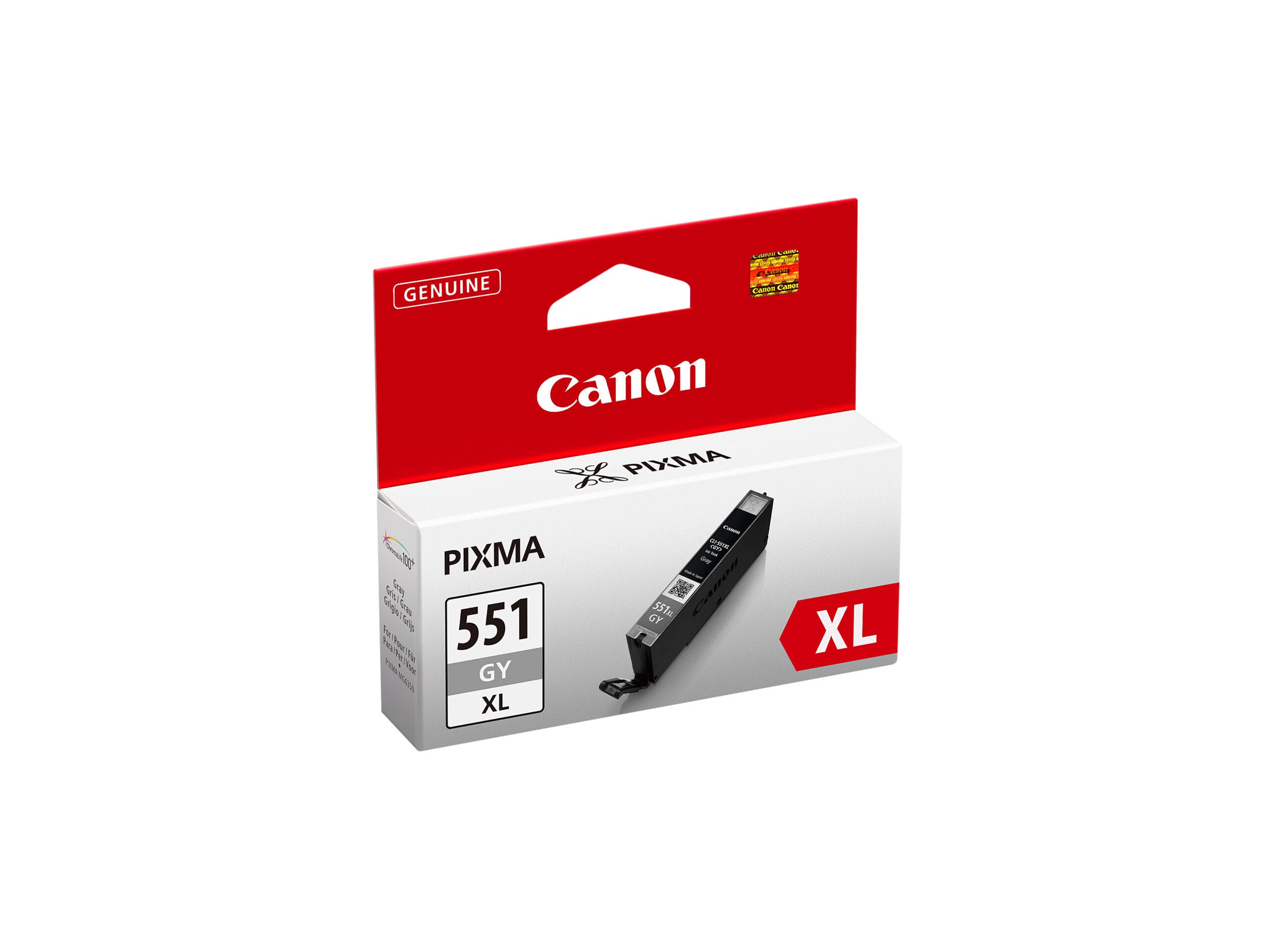 CANON-CLI-551XLGY-4960999904542 CANON Tintenpatrone XL grey CLI-551XLGY PIXMA MG6350 11ml – Hochwertig & günstig bei ShopDeca