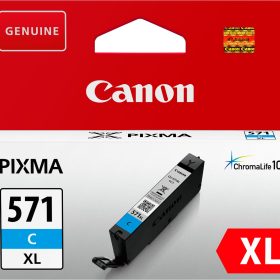 CANON Tintenpatrone XL cyan CLI-571XLC PIXMA MG5750 11ml