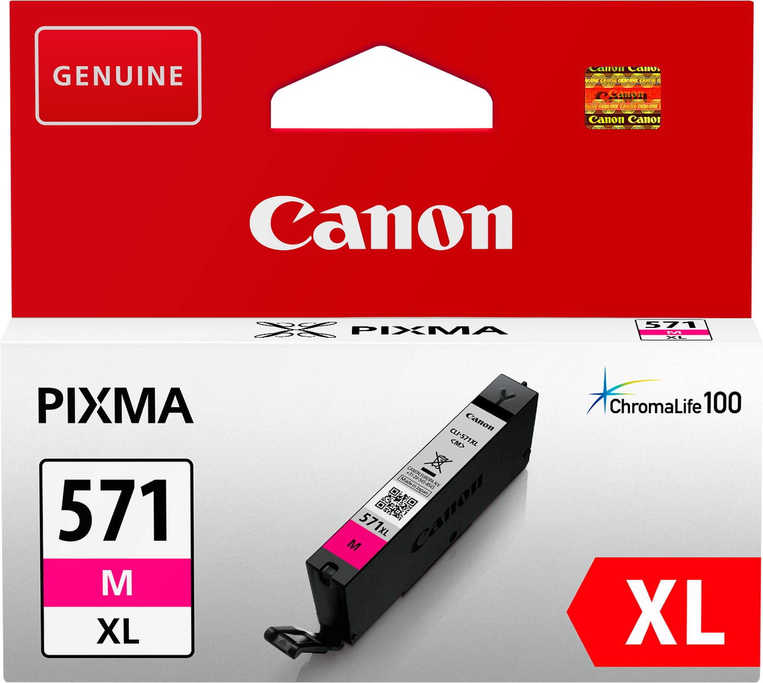 CANON-CLI-571XLM-4549292032871 CANON Tintenpatrone XL magenta CLI-571XLM PIXMA MG5750 11ml – Hochwertig & günstig bei ShopDeca