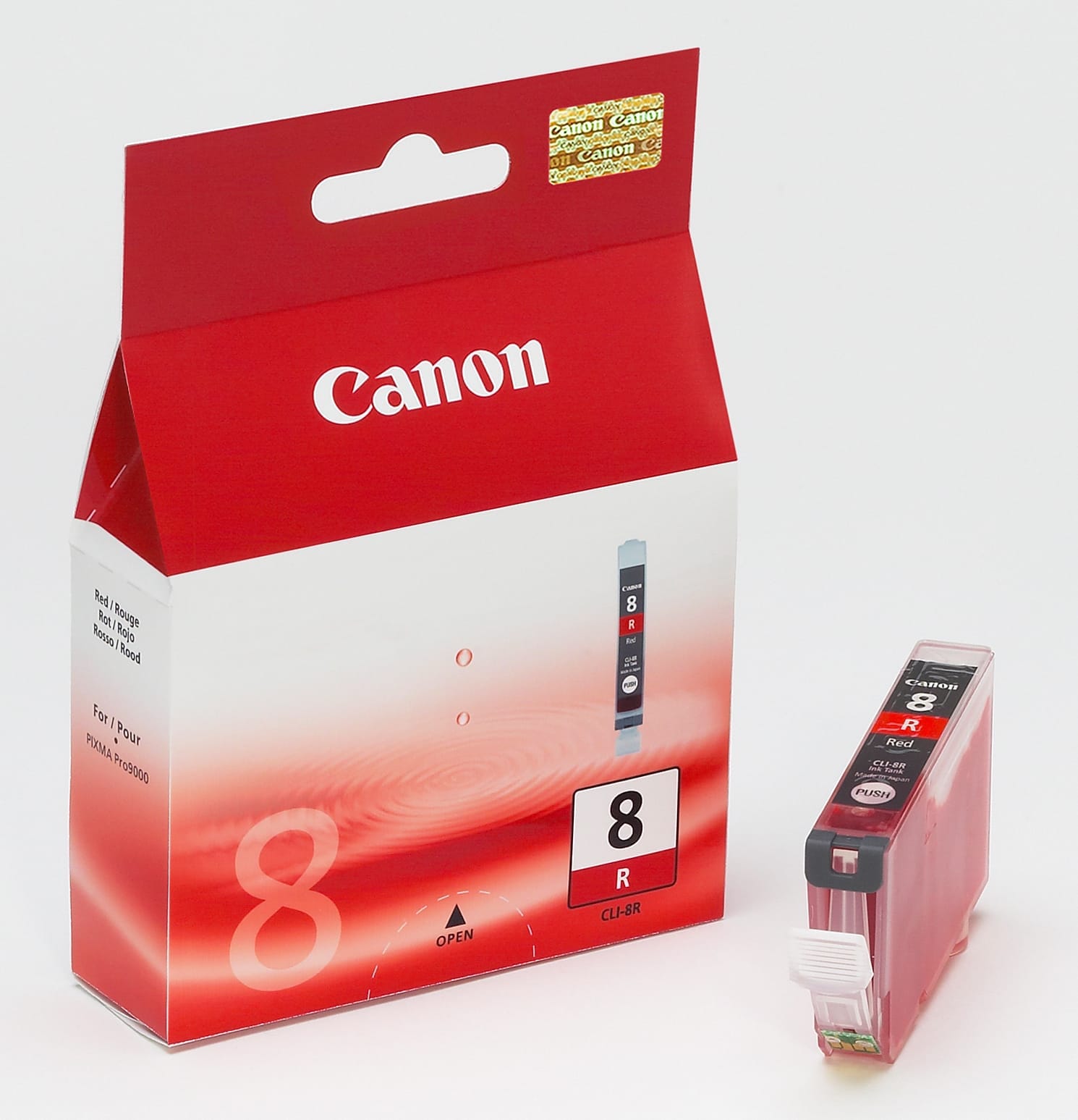 CANON-CLI-8R-4960999272962 CANON Tintenpatrone red CLI-8R PIXMA Pro9000 13ml – Hochwertig & günstig bei ShopDeca