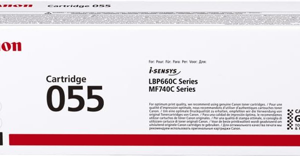 CANON Toner-Modul 055 yellow CRG 055 Y LBP663/MF742 2100 Seiten