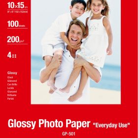 CANON Glossy Photo Paper 10x15cm GP5014x6 InkJet, Everyday 200g 100 Bl.