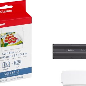 CANON Farbtinte/Kleberset 8,6x5,4cm KC18IF CP 100 (Card Size) 18 Blatt