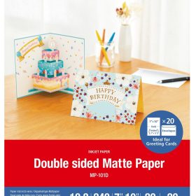 CANON Doub.Matte Photo Paper 18x25cm MP101DA4 Double sided 20 Blatt