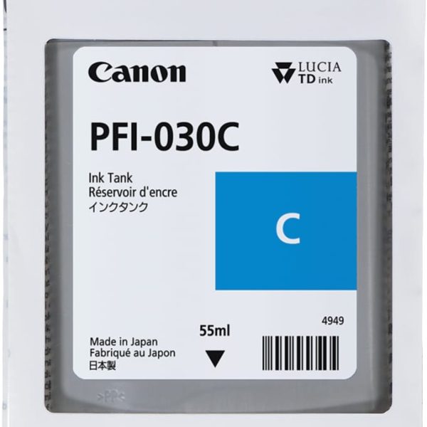 CANON Tintenpatrone cyan PFI030C iPF TX-20 55ml