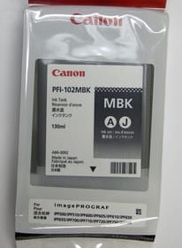 CANON Tintenpatrone matt schwarz PFI102MBK iPF 700 130ml
