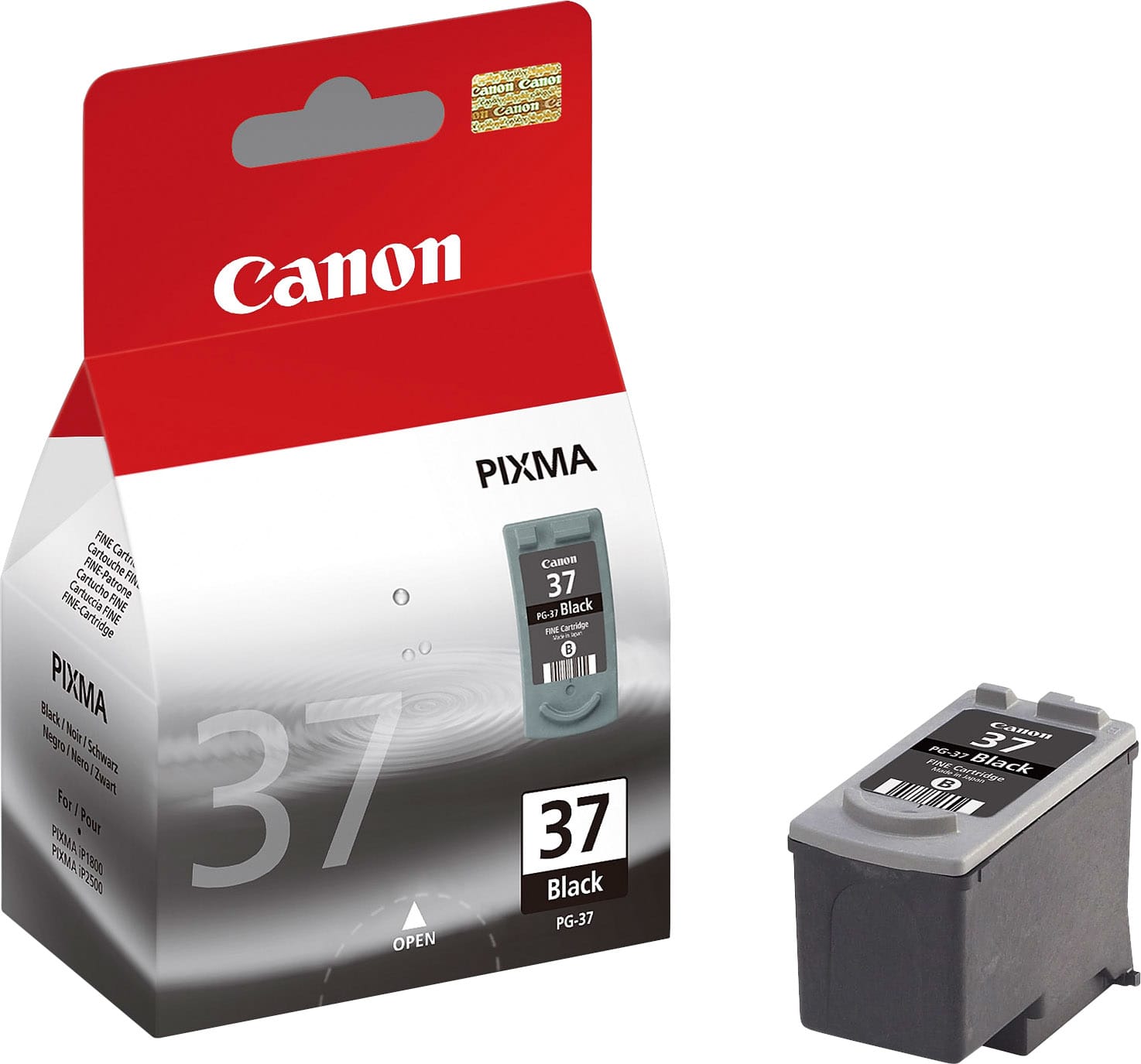 CANON-PG-37-4960999454047 CANON Druckkopf u. Tinte schwarz PG-37 PIXMA iP 2500 11ml – Hochwertig & günstig bei ShopDeca