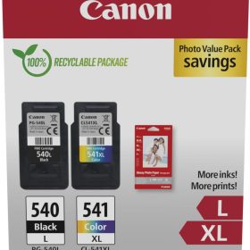 CANON Photo Value Pack L/XL CMYBK PGCL540/1 PIXMA MG2150 GP-501 50Bl.