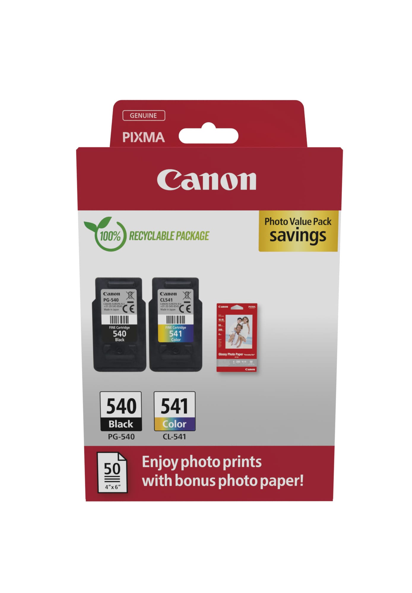 CANON-PGCL540-1-8714574679754 CANON Photo Value Pack schwarz/color PGCL540/1 PIXMA MG2150 2x8ml – Hochwertig & günstig bei ShopDeca