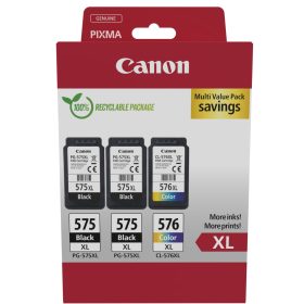 CANON Multipack Tinte XL BKCMY PGCL575/6 Pixma TR4750i 2xBKXL & 1xCMYXL