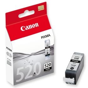 CANON Tintenpatrone schwarz PGI-520BK PIXMA MP 980 19ml
