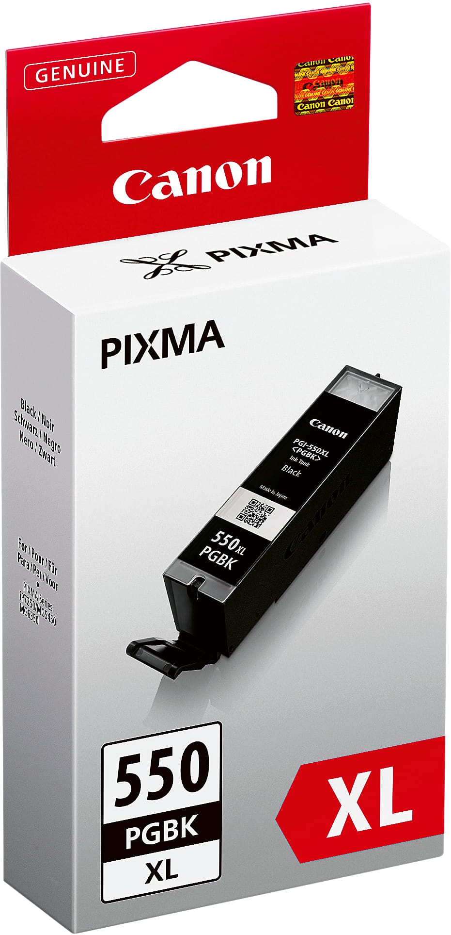 CANON-PGI-550XLPGB-4960999904504 CANON Tintenpatrone XL pigm.schwarz PGI-550XLPGB PIXMA MG5450 22ml – Hochwertig & günstig bei ShopDeca