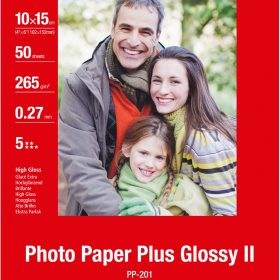 CANON Photo Paper Plus 265g 10x15cm PP2014x6 InkJet glossy II 50 Blatt