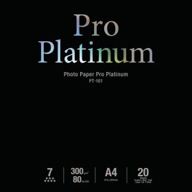 CANON Pro Platinum Photo Paper A4 PT101A4 InkJet glossy 300g 20 Blatt