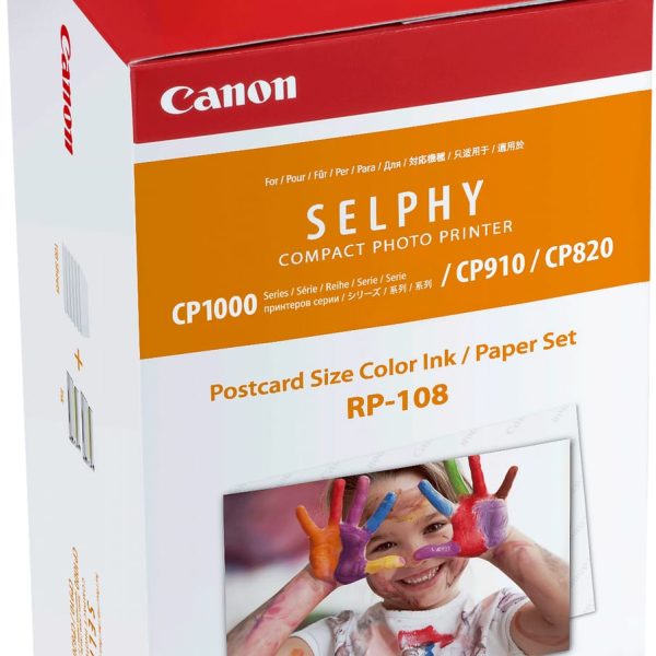 CANON Farbtinte/Papierset 10x14.8cm RP-108 CP 820/910/1000 108 Blatt