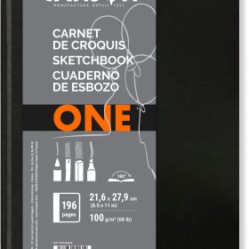 CANSON Art Book One 21x27,9cm 200005569 100 Blatt, gebunden