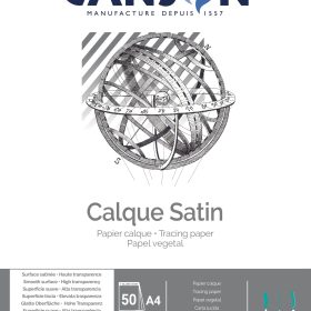 CANSON Transparentblock A4 200757240 90g 50 Blatt