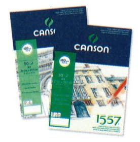 CANSON Skizzenblock 1557 A5 204127407 50 Blatt, geleimt, 120g