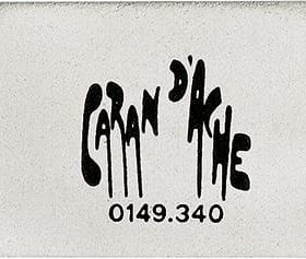 CARAN D'ACHE Radiergummi 40x23x9mm 149.340 weiss