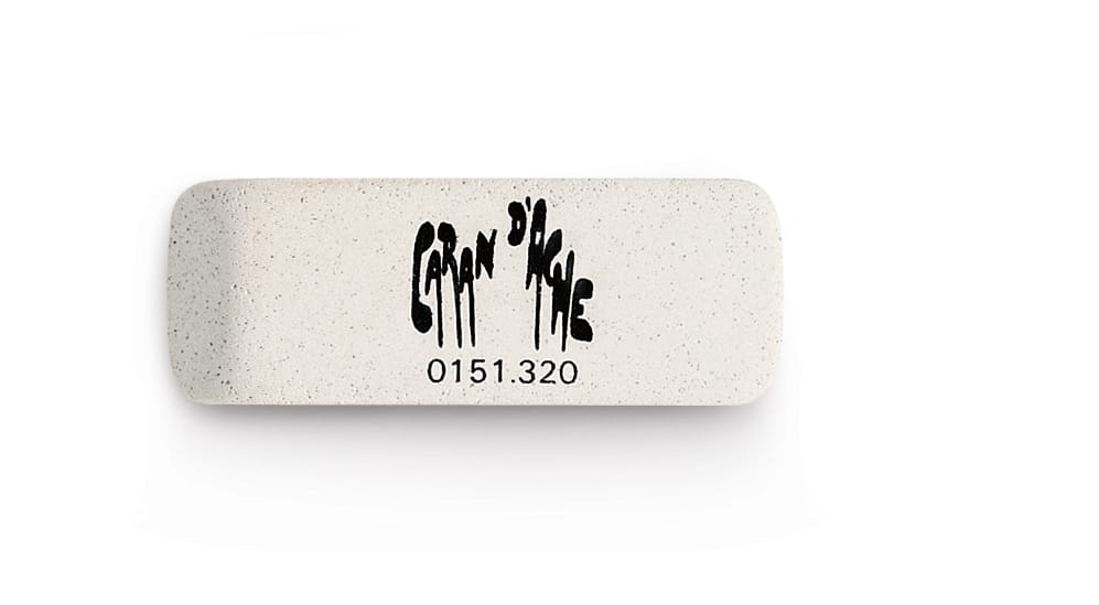 CARAN-DACHE-151.32-7612532052025 CARAN D'ACHE Radierer Tinte 151.32 grau 75x20x6mm – Hochwertig & günstig bei ShopDeca