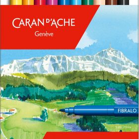 CARAN D'ACHE Filzstift Fibralo M 185.310 10-farbig assortiert