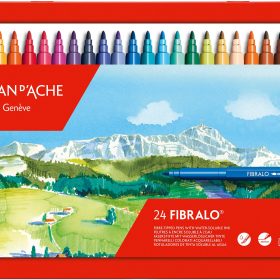 CARAN D'ACHE Filzstift Fibralo M 185.324 24-farbig assortiert