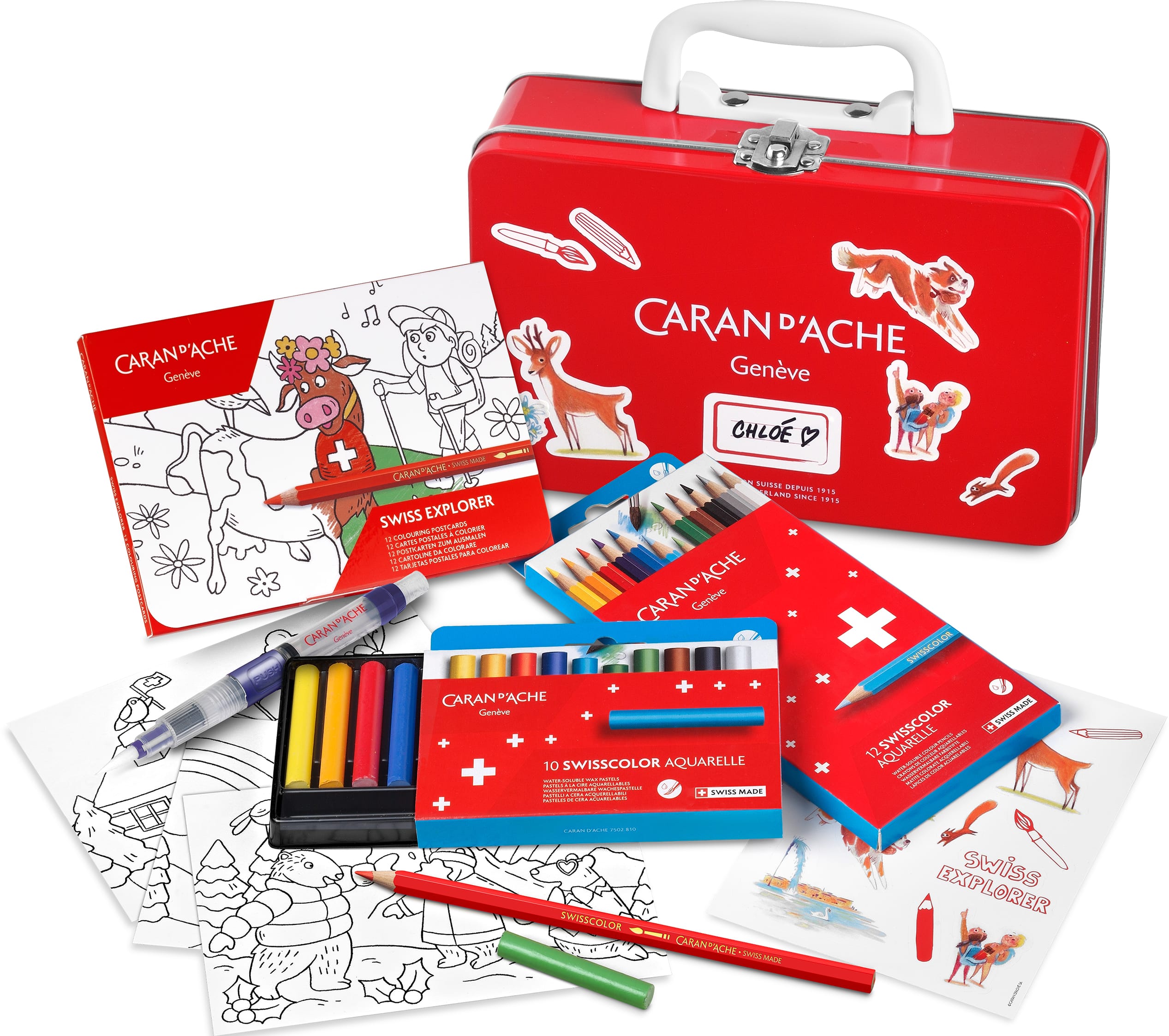 CARAN-DACHE-3000.223-7630002353977 CARAN D'ACHE Swisscolor Travel Kit 3000.223 – Hochwertig & günstig bei ShopDeca