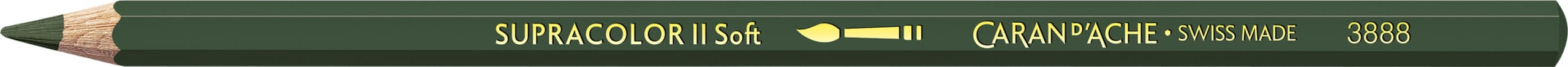 CARAN-DACHE-3888.019-7610186845383 CARAN D'ACHE Farbstifte Supracolor 3,8mm 3888.019 olivschwarz – Hochwertig & günstig bei ShopDeca