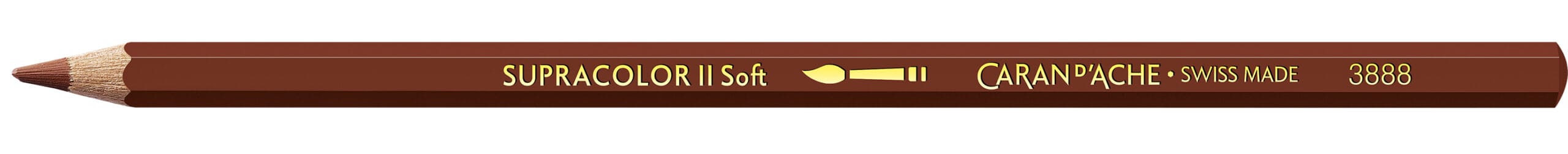 CARAN-DACHE-3888.059-7610186845604 CARAN D'ACHE Farbstifte Supracolor 3,8mm 3888.059 braun – Hochwertig & günstig bei ShopDeca