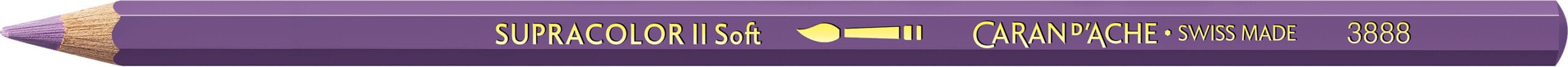 CARAN-DACHE-3888.111-7610186845802 CARAN D'ACHE Farbstifte Supracolor 3,8mm 3888.111 hellrotviolett – Bild 1