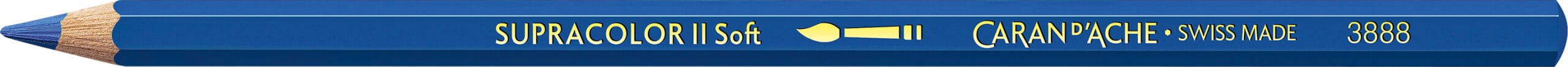 CARAN-DACHE-3888.150-7610186845895 CARAN D'ACHE Farbstifte Supracolor 3,8mm 3888.150 saphirblau – Hochwertig & günstig bei ShopDeca