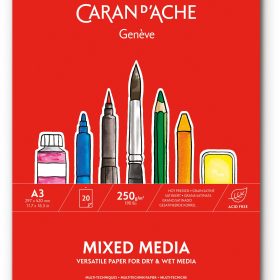 CARAN D'ACHE Zeichenblock A3 454.113 20 Blatt 250g/m2