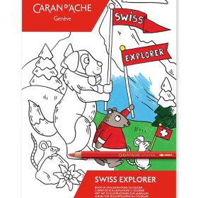 CARAN D'ACHE Swiss Explorer 454.702 Malbuch FSC