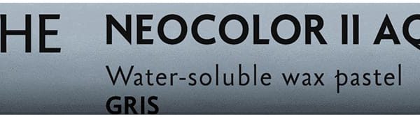 CARAN D'ACHE Wachsmalkreide Neocolor II 7500.005 grau