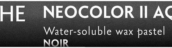 CARAN D'ACHE Wachsmalkreide Neocolor II 7500.009 schwarz