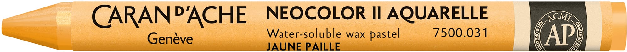 CARAN-DACHE-7500.031-7610186271694 CARAN D'ACHE Wachsmalkreide Neocolor II 7500.031 hellorange – Hochwertig & günstig bei ShopDeca