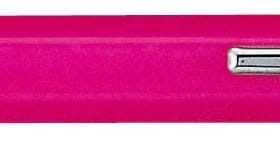 CARAN D'ACHE Kugelschreiber 849 Metall 849.090 rosa, refill, Schrift blau