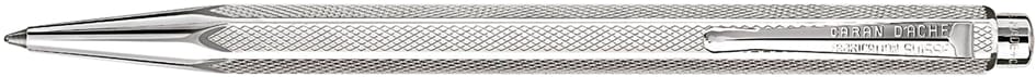CARAN-DACHE-890.487-7610186713026 CARAN D'ACHE Kugelschreiber Retro 890.487 versilbert – Hochwertig & günstig bei ShopDeca