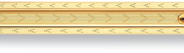 CARAN D'ACHE Kugelschreiber 898.208 gold Ecridor Chevron