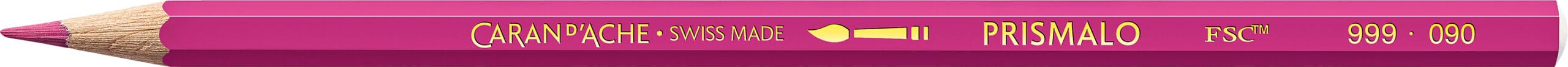 CARAN-DACHE-999.090-7610186843266 CARAN D'ACHE Farbstifte Prismalo 3mm 999.090 purpur – Bild 1